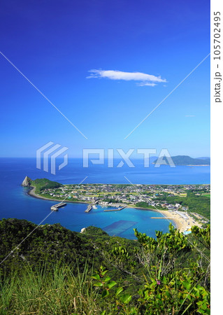 立石山から見た海(福岡県) 105702495