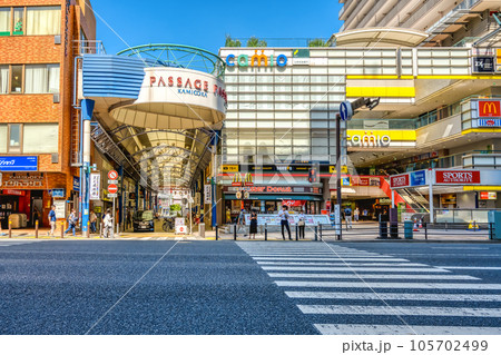 横浜市の都市風景 上大岡駅 横浜市の都市風景 上大岡駅 105702499