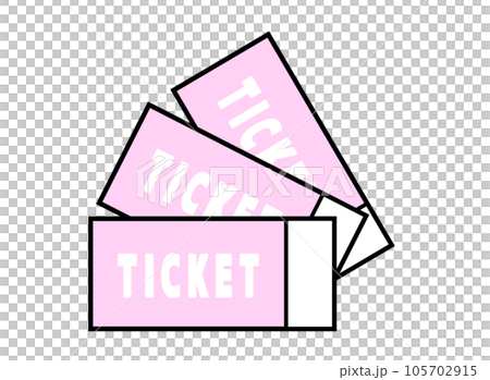 3 simple tickets pink 3 simple tickets pink 105702915