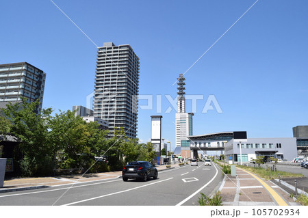 静岡市葵区 東静岡駅北口周辺の街並み 105702934