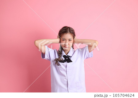 Asian Student Girl Asian Student Girl 105704624