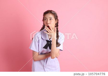 Asian Student Girl 105704776