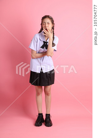 Asian Student Girl 105704777