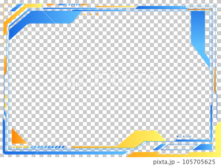 Mechanic frame background material Mechanic frame background material 105705625