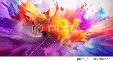 artistic Labor Day background with abstract...のイラスト素材 [105706221] - PIXTA