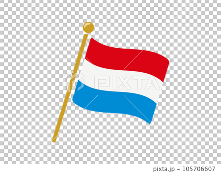 盧森堡國旗圖標矢量圖解 105706607