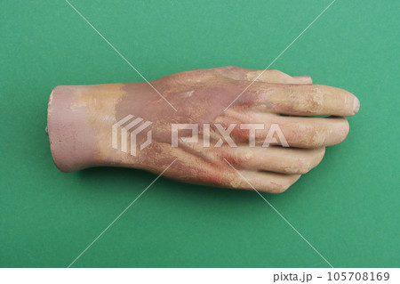 A man's hand from a mannequin. 105708169