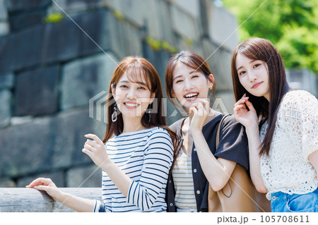 女子旅  大阪城の観光 105708611