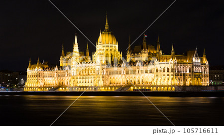 Parliament Building in Budapest 105716611