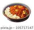美味しそうなカレーライス 105717147