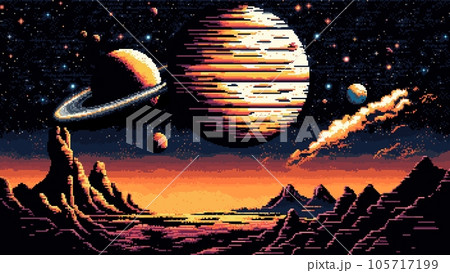 宇宙の絵画   455x380 Galactic III Print - Canvas, Framed, and Rolled — Robin