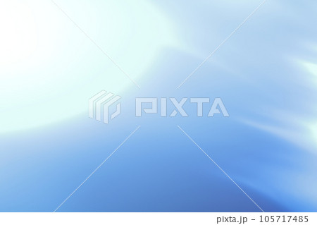 青色系の背景　グラデーション　光の反射による背景 105717485