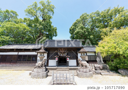 《福岡県》若宮八幡宮(宮若市水原395、旧若宮町) 《福岡県》若宮八幡宮(宮若市水原395、旧若宮町) 105717890