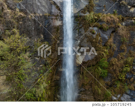 Aerial view of beautiful forest mountain landscape in tibet, China Aerial view of beautiful forest mountain landscape in tibet, China 105719245