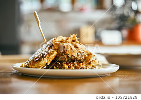 Okonomiyaki Cheese Sandwich, Japanese food 105721829