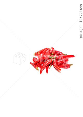 夏野菜　唐辛子　赤トウガラシ　辛い 105721849