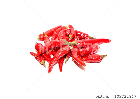 夏野菜　唐辛子　赤トウガラシ　辛い 105721857