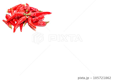 夏野菜　唐辛子　赤トウガラシ　辛い 105721862