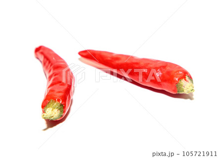 夏野菜　唐辛子　赤トウガラシ　辛い 105721911