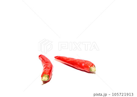 夏野菜　唐辛子　赤トウガラシ　辛い 105721913