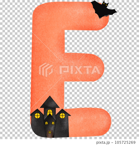 Letter E hand drawn watercolor texture Letter E hand drawn watercolor texture 105725269