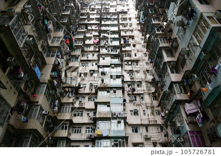 香港、香港らしい高層住宅、鰂魚涌（クオーリーベイ） 105726781