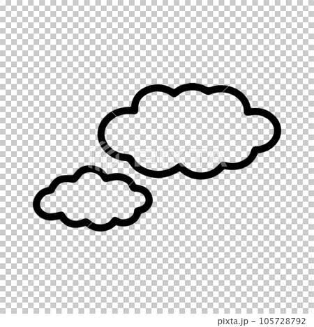 兩朵雲天氣圖標 105728792