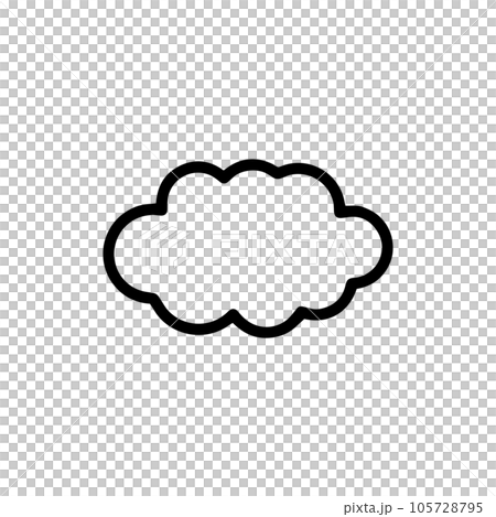 雲天氣圖標 雲天氣圖標 105728795
