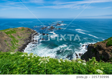 襟裳岬初夏の北海道 襟裳岬初夏の北海道 105730996