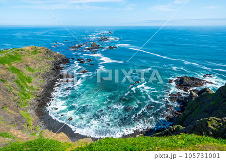 襟裳岬初夏の北海道 襟裳岬初夏の北海道 105731001