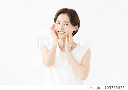 美容 女性 笑顔 美容 女性 笑顔 105733475