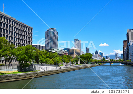 都市風景 大阪 中之島 都市風景 大阪 中之島 105733571