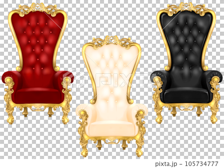 アンティーク座椅子 黒と金の装飾　一人用 アンティーク座椅子 黒と金の装飾一人用