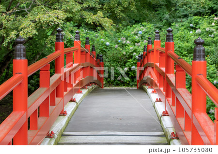 泰寧寺の結縁橋　群馬県みなかみ町 105735080