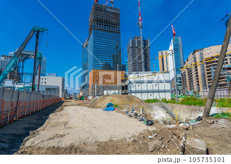 大阪市　うめきた2期地区再開発　グラングリーン大阪　2023夏 105735101