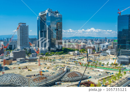 大阪市　うめきた2期地区再開発　グラングリーン大阪　2023夏 105735121