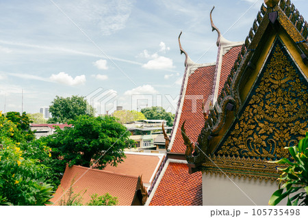 The Golden Mount Wat Saket in Bangkok, Thailand 105735498