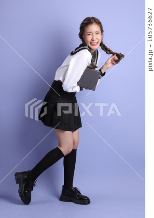 Asian Student Girl Asian Student Girl 105736627
