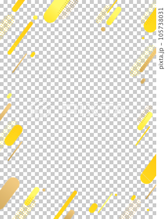 Yellow geometric pattern background material Yellow geometric pattern background material 105738031
