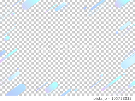 Blue geometric pattern background material Blue geometric pattern background material 105738032