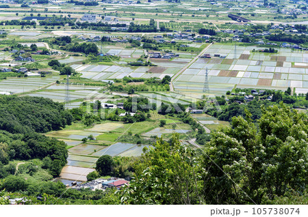 地方の田園風景 地方の田園風景 105738074