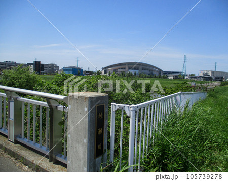 美園北橋 2023 綾瀬川 105739278