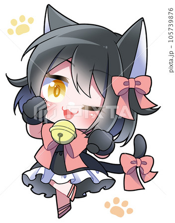 黒猫にゃんこガール 黒猫にゃんこガール 105739876