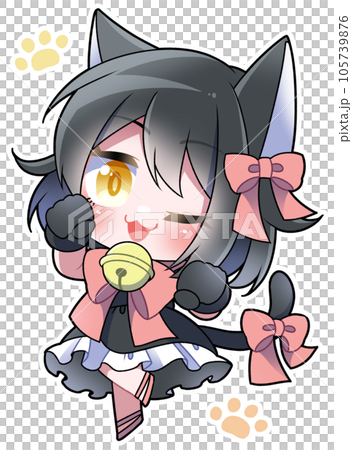 黒猫にゃんこガール 黒猫にゃんこガール 105739876