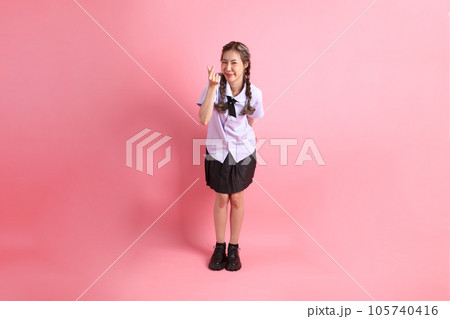 Asian Student Girl 105740416