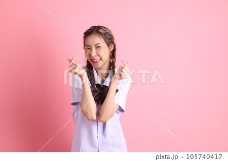 Asian Student Girl 105740417