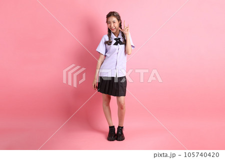 Asian Student Girl Asian Student Girl 105740420