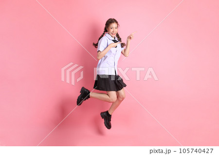 Asian Student Girl 105740427