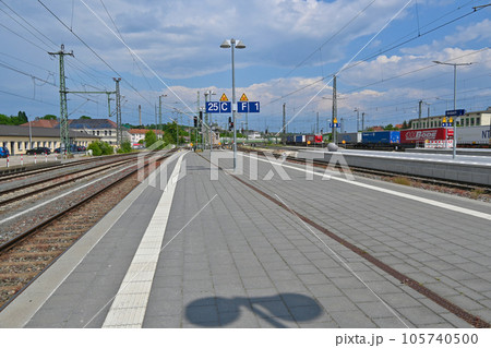 ドイツ鉄道・アンスバッハ駅／ドイツ 105740500