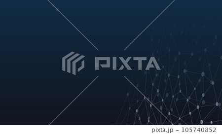 Abstract geometric background. Plexus mesh backdrop. Vector 105740852